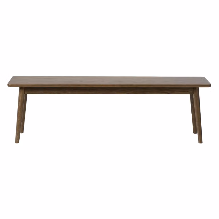 Nest of Nora Eetkamerbank Enli - Massief eiken - Smoked oak - Bruin - 150 cm