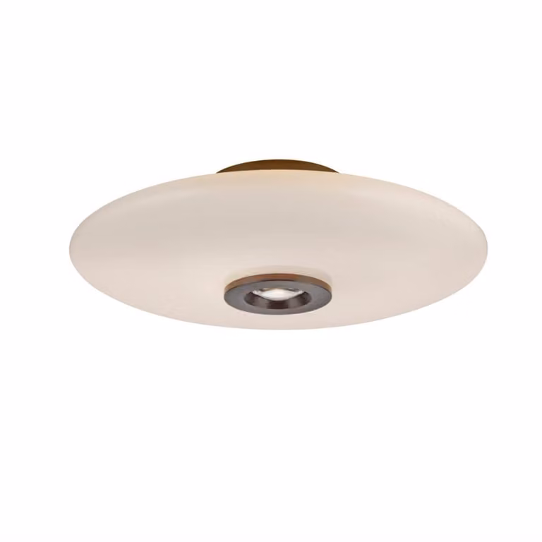 Paul Neuhaus Pure Vitrum Design LED plafondlamp - Bruin - Ø 45 cm