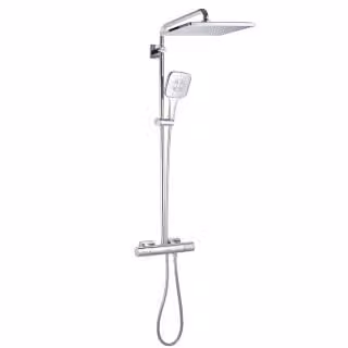 GROHE Rainshower 310 SmartActive Cube doucheset met wandmontage, chroom, G1/2 aansluiting