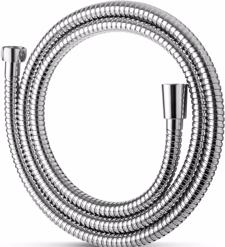 OFFO Doucheslang 1,6 m - RVS - Zilver - Anti-Twist