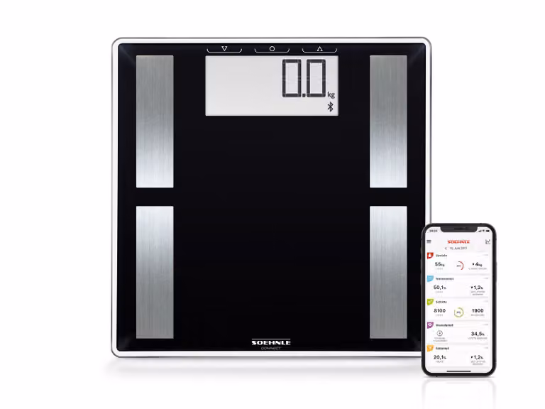 Soehnle Shape Sense Connect 50 Persoonlijke weegschaal