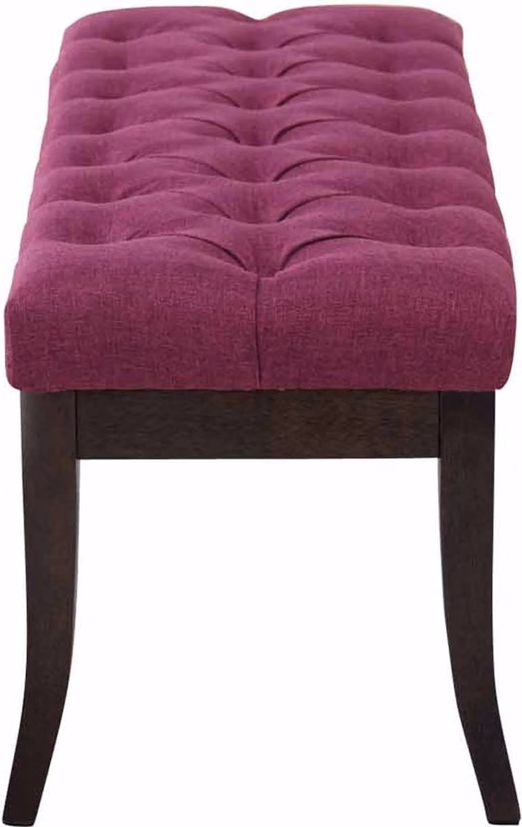 CLP Ramses Chesterfield Bank in zwarte stof, 150 cm breed
