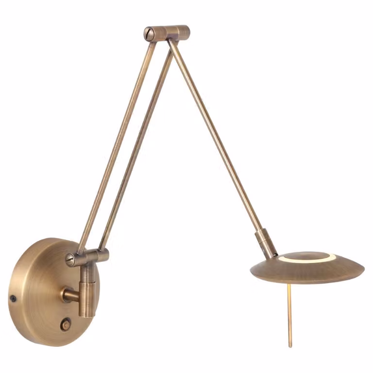 Steinhauer Zodiac LED wandlamp voor aan de wand in brons