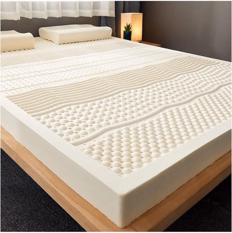 Natuurlijke latexmatras voor volwassenen met honingraat ventilatie, 80 x 200 cm