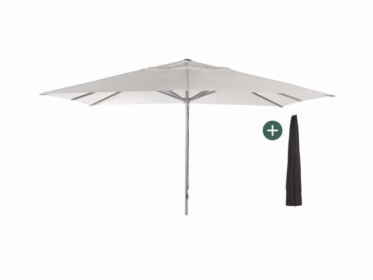 Parasol Shadowline Cuba Rechthoekig inclusief hoes B: 400 cm, D: 300 cm, H: 285 cm