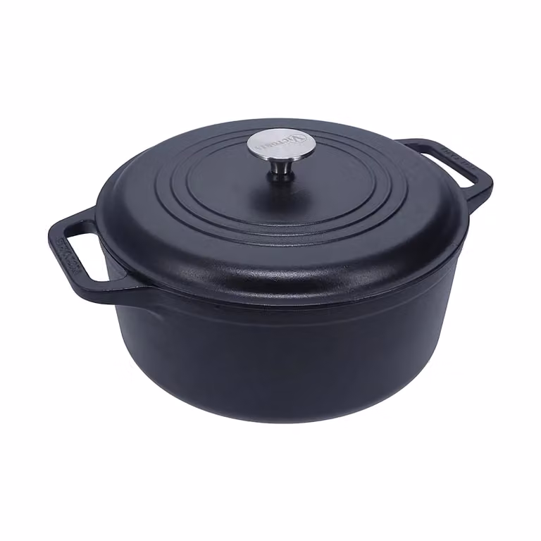 Victoria gietijzeren geëmailleerde braadpan 6,6 l
