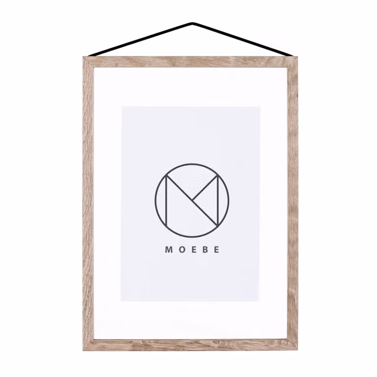 MOEBE Frame A4 Eikenhout Bruin Beige