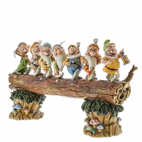 Disney Traditions Homeward Bound Seven Dwarfs tabletop figuur