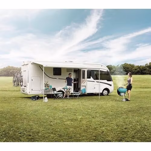 Thule Omnistor 5200 luifel in Mystic Grey, breedte: 300 cm, antraciet
