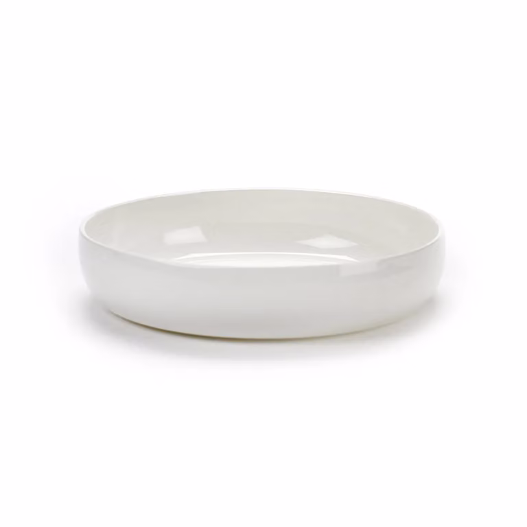 Serax Base diep bord wit, keramiek, diameter: 20 cm