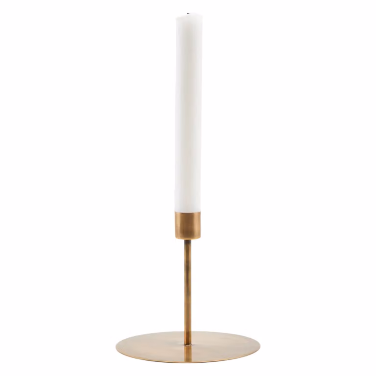 House Doctor Anit kandelaar antiek messing goud Hoogte: 12 cm