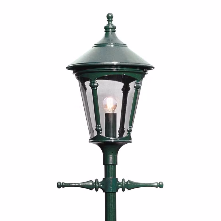 Klassieke Virgo lantaarn Konstsmide groen B/D/H: 37,0 x 36,0 x 62,0 cm