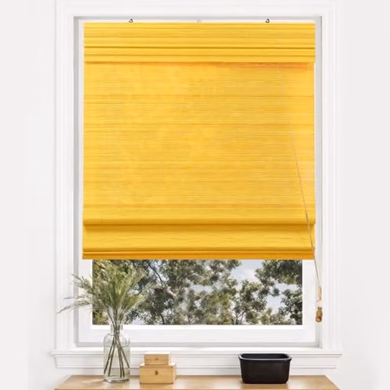 Bamboe Vouwgordijn voor privacybescherming van ramen en deuren, 60 x 160 cm