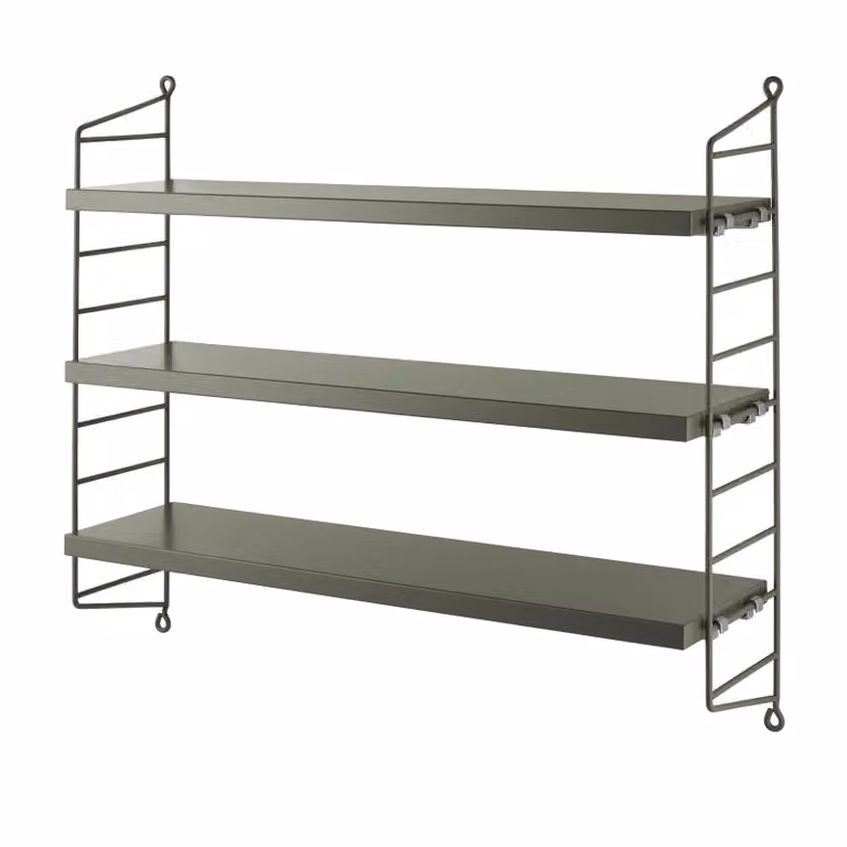 String Pocket plank sage Sage (groen)