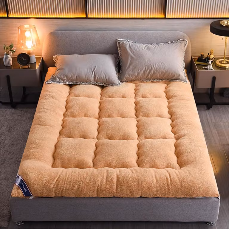 Opvouwbare Japanse futon matras voor volwassenen, zachte tatami rolmat voor slaapkamer of woonkamer