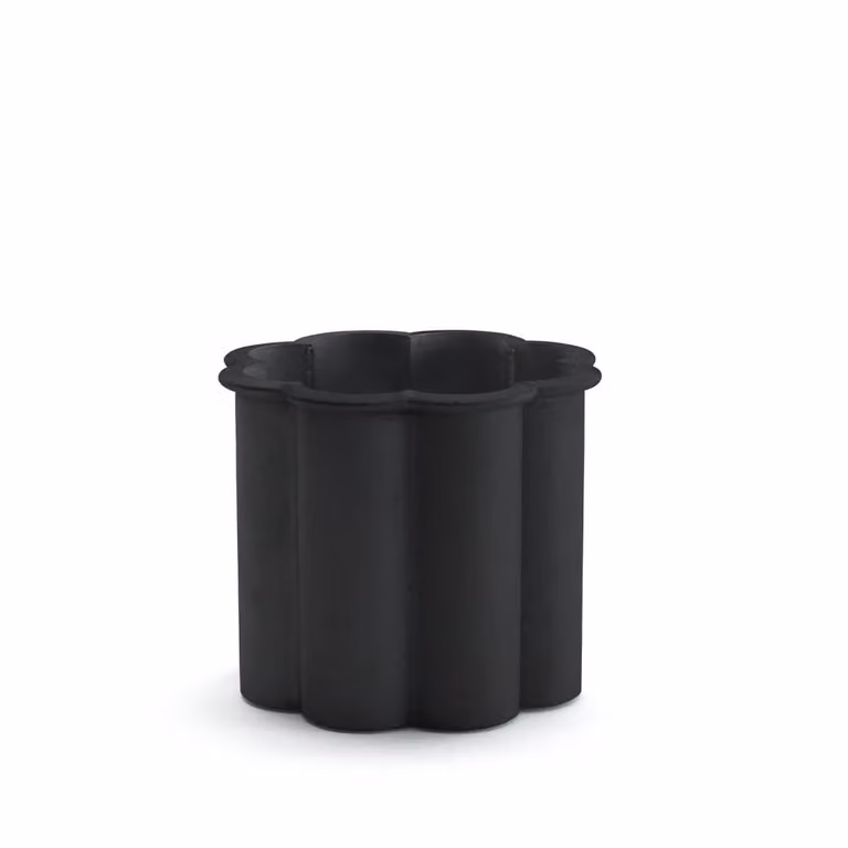 Byarums bruk Gråsippa bloempot Zwart Ø33 cm