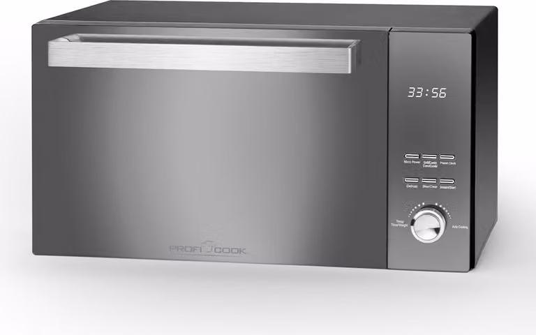 ProfiCook magnetron PC-MWG 1204 met grillfunctie en 800 watt vermogen