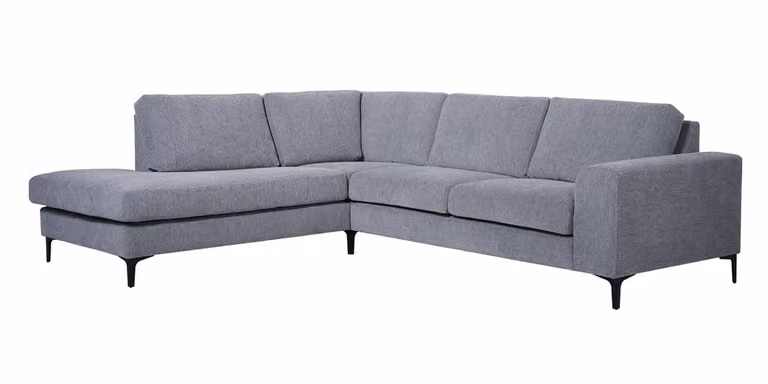 Kick Hoekbank James Donker Grijs van Kick Collection
