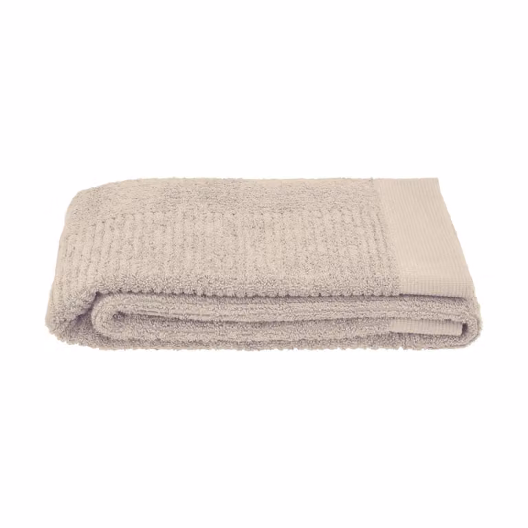 Zone Denmark Classic badhanddoek 100% katoen - Sand - 70 x 140 cm