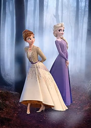 Komar Frozen Wood Walk Poster - Multicolour - 50 x 70 cm