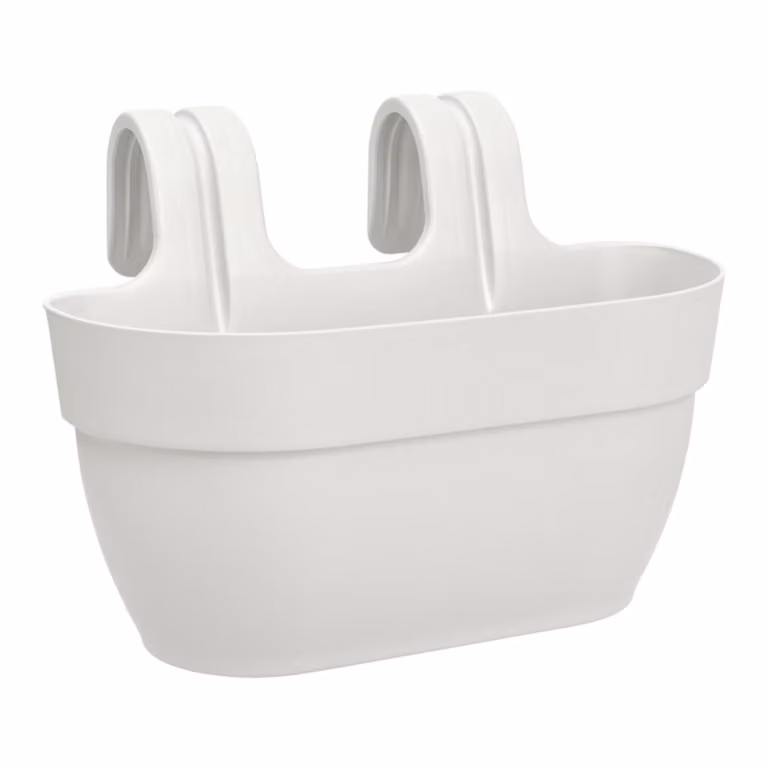 Elho Vibia Campana Easy Hanger Window Box Medium Zijdewit