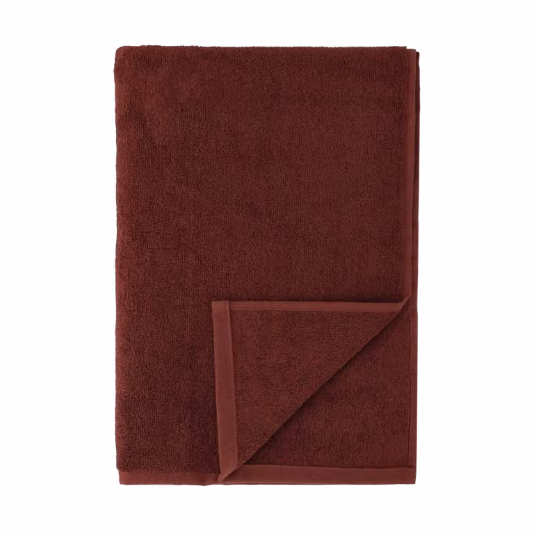 Scandi Living Drift badhanddoek Rood 70 x 140 cm