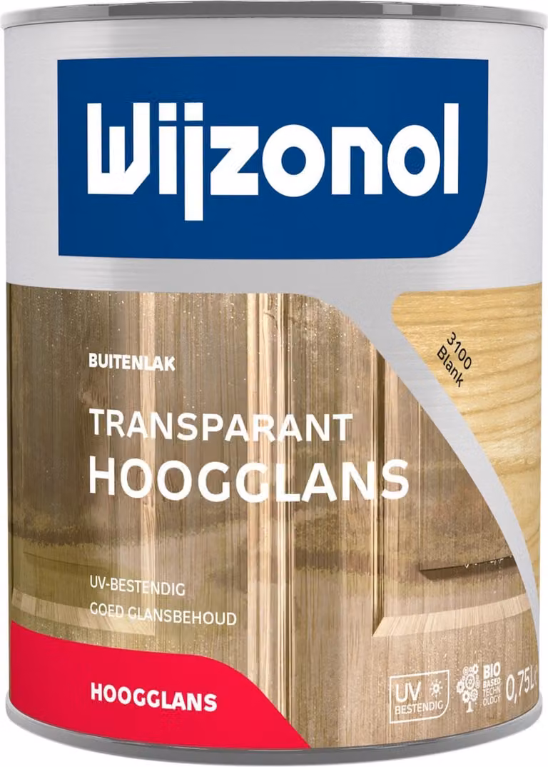 Wijzonol Transparant Hoogglanslak Mahonie - 0,75l