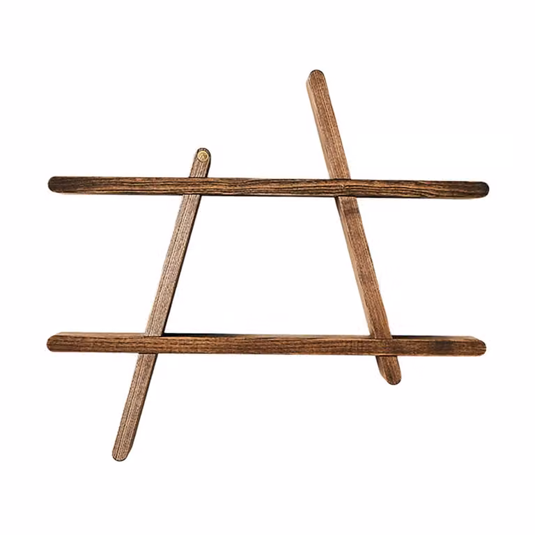 Andersen Furniture A-Shelf wandrek Medium Ash B/D/H: 52 x 9 x 46 cm