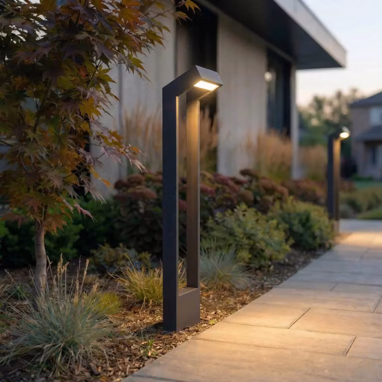 Arcchio LED tuinpadverlichting modern grijs aluminium glas Hoogte: 95 cm IP65