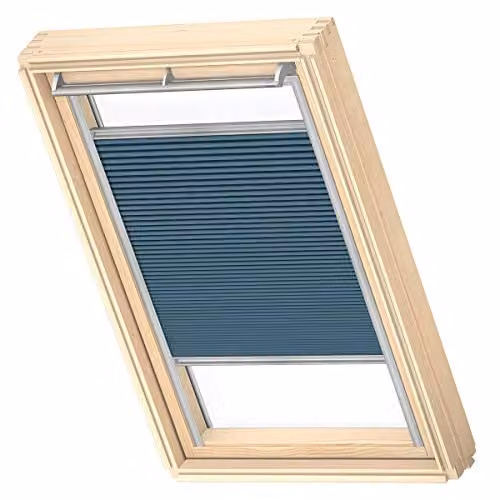 VELUX Dakraam Verduisterend Plisségordijn FHC, P10, Grijs Melange