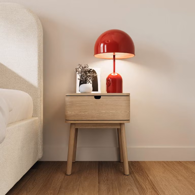 Hypnia Modern Houten Nachtkastje Nova voor de Slaapkamer