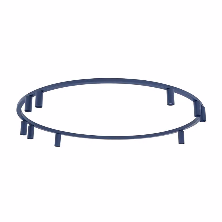 Lyora Fourty ronde opbouwspots 9x GU10 - donkerblauw