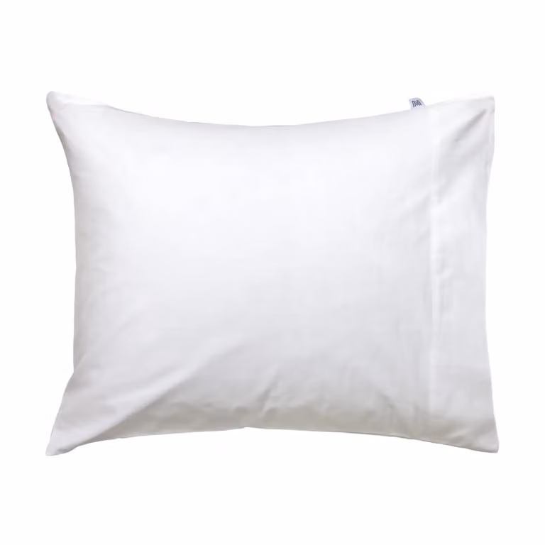 Mille Notti Satina kussensloop EKO Wit, 50x60 cm