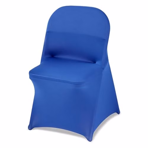 VEVOR Stoelhoezen 50 stuks, Blauw, Polyester Elastane Stretch, Geschikt voor eetkamerstoelen tot 45 x 46 x 77 cm