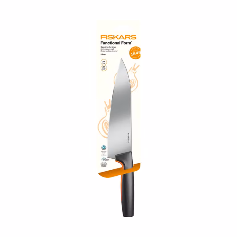 Fiskars Functional Form koksmes Groot, roestvrij staal