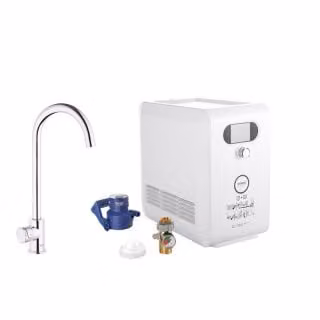 Grohe Blue Professional C-aansluitset voor monoblok kraan met gefilterd water en draaibare uitloop