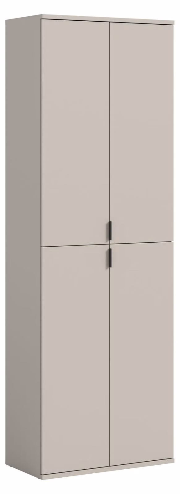 Xonox Kledingkast Beige met deuren en interne planken B/D/H: 61 x 34 x 193 cm