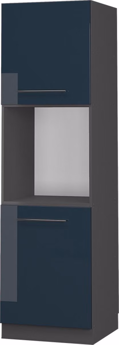 Vicco Fame-Line Ovenombouwkast Donkerblauw hoogglans 60 cm