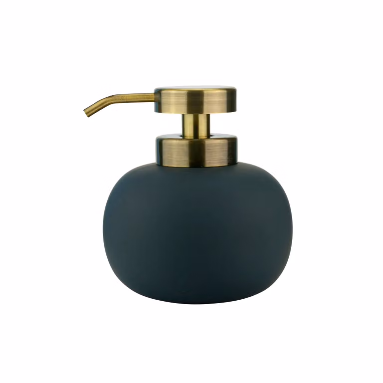Mette Ditmer Lotus zeepdispenser laag antraciet