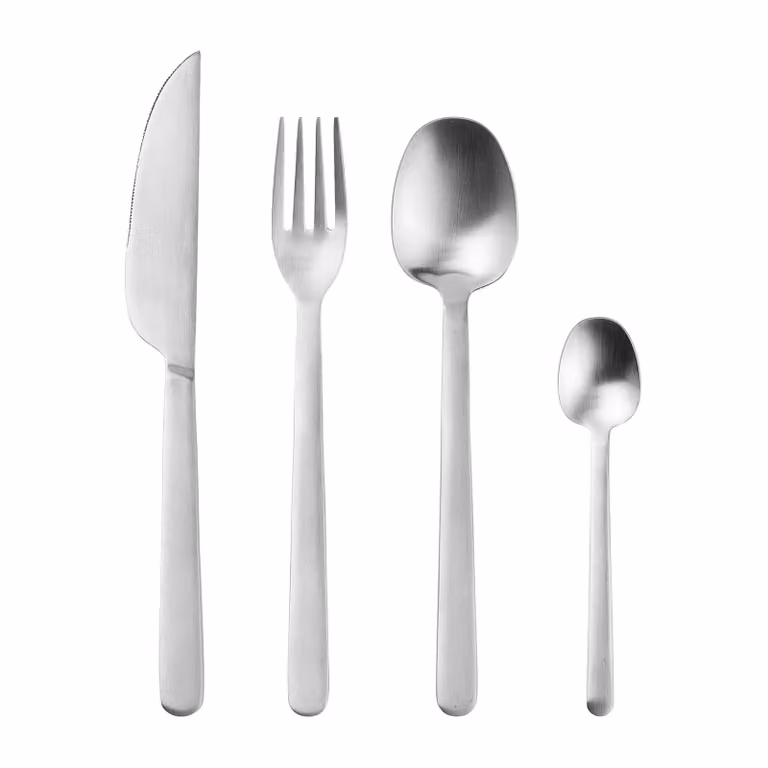 Broste Copenhagen Nordic Bistro bestekset 16-delig Mat satin