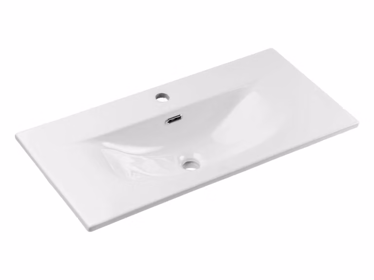 Comad SKY 3 wastafel voor meubels, wit, B: 81 cm, D: 40 cm, H: 17 cm