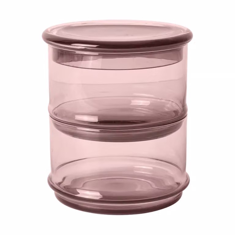 Ferm Living Boya stapelbare potten 2 stuks, mauve