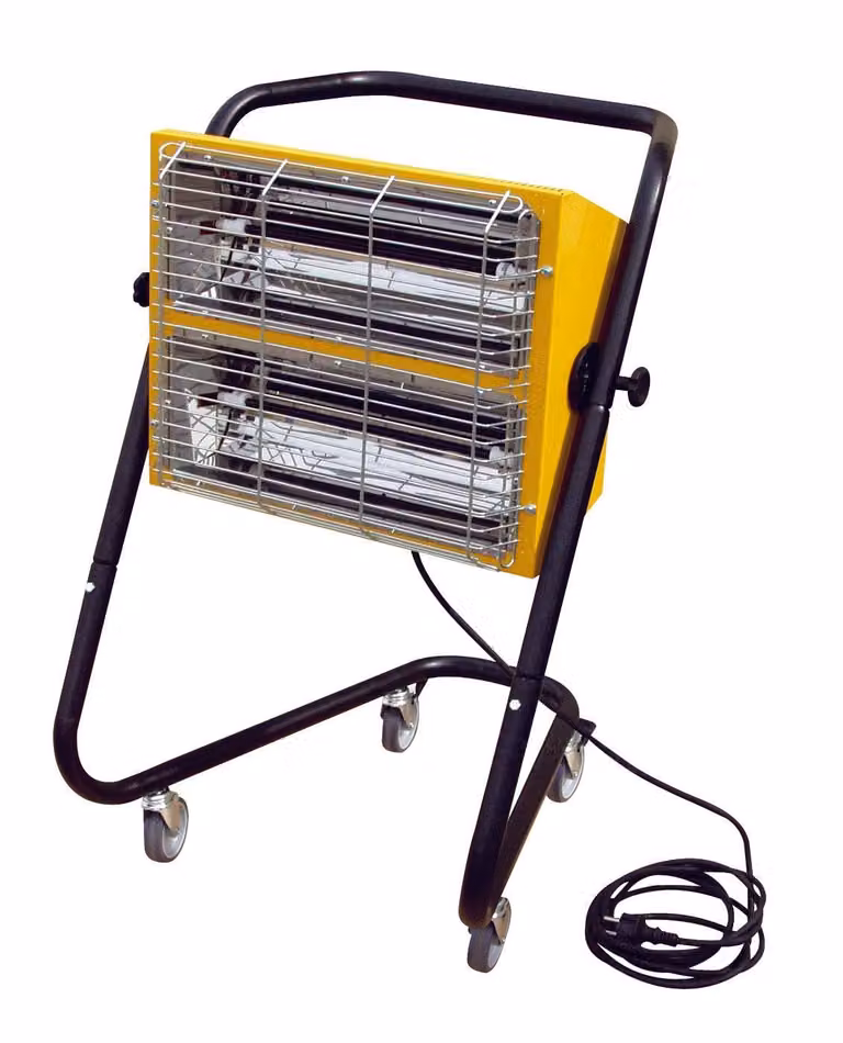 Master Hall 3000 Elektrische Infrarood Heater 3KW Verrijdbaar