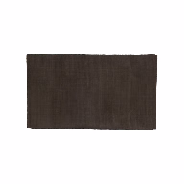Dixie Fiona jute vloerkleed koffie B/D: 120 x 70 cm