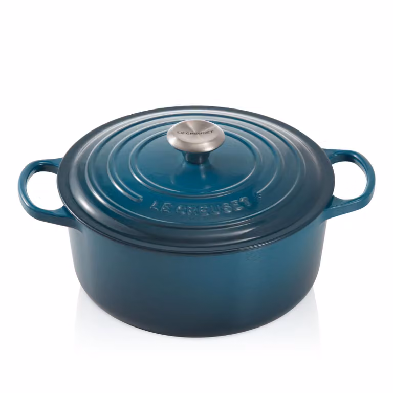Le Creuset ronde braadpan 5,3 l Deep teal