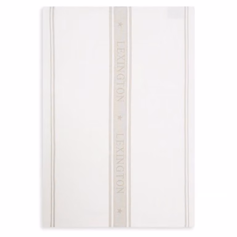 Lexington Icons Star keukenhanddoek White-beige 50 x 70 cm