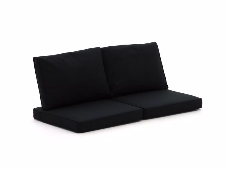 Madison Loungekussen Tuin Zwart - Outdoor Textiel - Breedte: 120 cm, Diepte: 60 cm