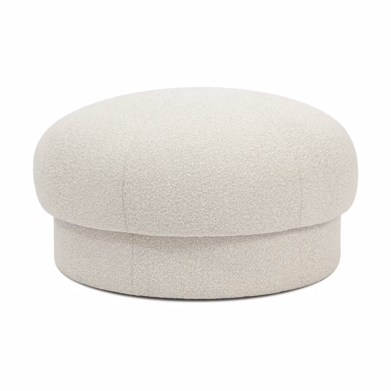 Design House Stockholm Uno poef Cream Ø94 cm