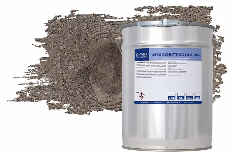 Wixx Coatings Schuttingolie UV+ - Grijs - 20L