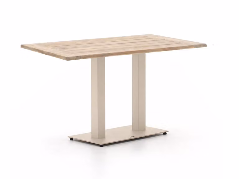 Forza Furniture Tuineettafel Forza Beige Rechthoekig met Aluminium Onderstel